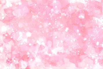 背景素材_水彩テクスチャ_ピンク