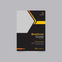 Business brochure cover annual report cover, book cover or flyer design. Leaflet presentation. Catalog with Abstract geometric background. Modern publication poster magazine, layout, template,