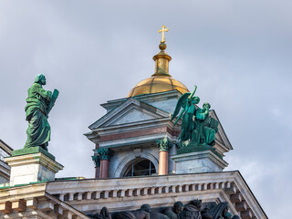 Fototapeta na wymiar St. Petersburg, Russia, May 9, 2022. Saint Isaac's Cathedral