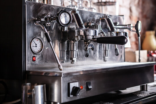 Traditional Espresso Coffee Machine.