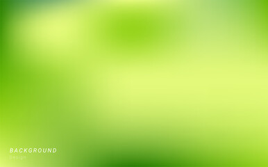 Naklejka premium Blurred gradient green soft background design