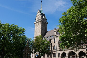 Rathausturm in Duisburg