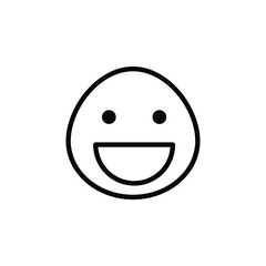 smliey emoji vector for website symbol icon presentation