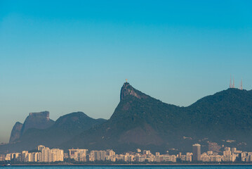 View of Mountains of Rio de Janeiro With Cordovado and Pedra da Gavea
