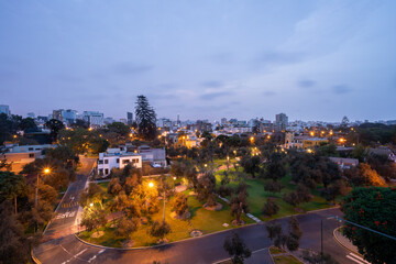 Naklejka premium The Malecón de Miraflores is a set of boardwalks located in the district of Miraflores, in Lima, Peru