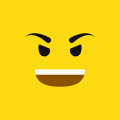 cool emoji vector for website, icon, symbil presentation