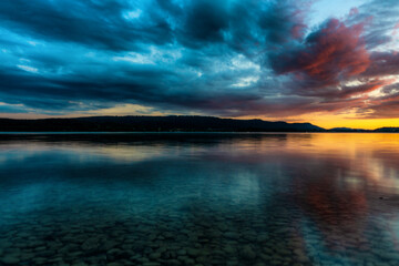 Bodensee Sonnenuntergang 