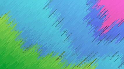 abstract colorful watercolor painting background with fur or glitch effect. Funky and trendy background.