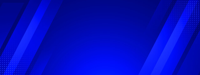 abstract dark blue background banner design