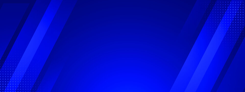 abstract dark blue background banner design