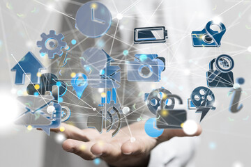 people network structure HR - Human resources management and recruitment