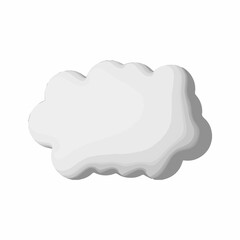 Clouds  3d realistic render objects