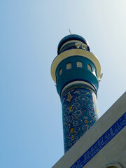 minaret of mosque in Muscat Oman