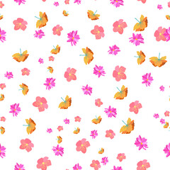 floral seamless pattern vector illustration design 