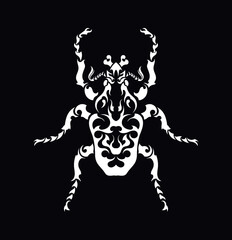 big bug sorcerer scarabey egypt insect notebook t shirt design print