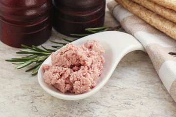Natural gurmet liver pate spread