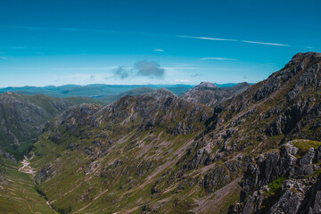 landscape in the mountains