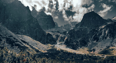 Tatras, paysage de montagne