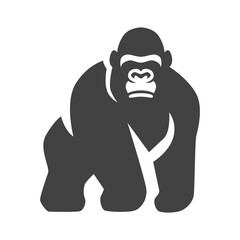 Obraz premium Gorilla logo vector design template.