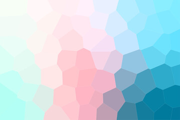 Fototapeta na wymiar White, pink, and blue low poly rock texture pattern background.
