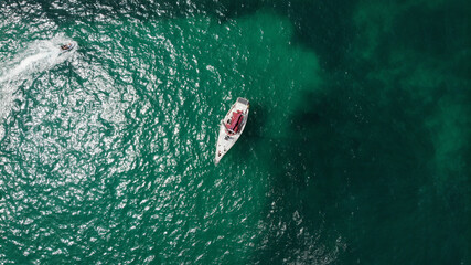 Fototapeta premium boat on the water