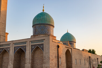 Fototapeta na wymiar Khast Imam Square, major tourist destination in Tashkent, Uzbekistan