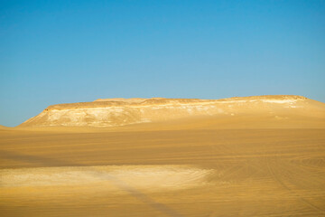 sand dunes in the desert