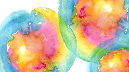 colorful watercolor texture, handmade