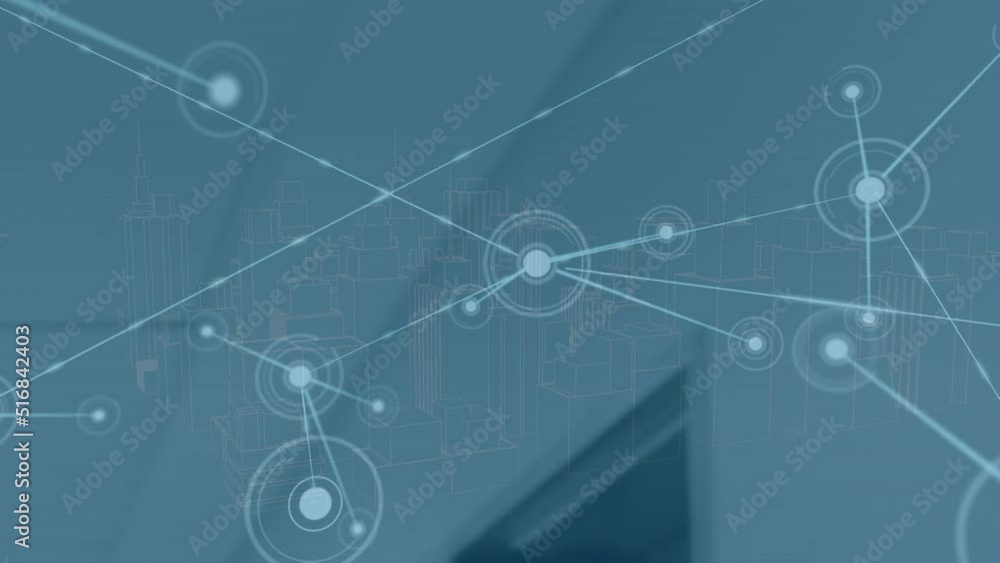 Poster Animation of diverse doctors running over data processing