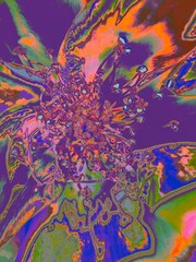 Obraz na płótnie Canvas abstract illustration of color screensaver for desktop