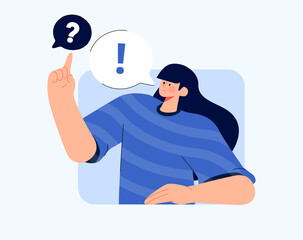 business concept illustrations. FAQ, Sipmple user guide, Support. Question and answer. Customer support service. Support