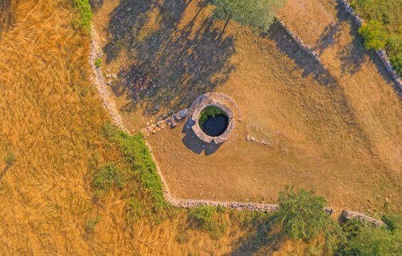 Celtic well in Dalmatian hinterland