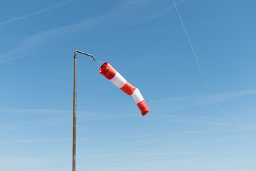 Windsock in Lommis in Switzerland