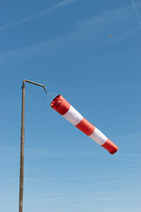 Windsock in Lommis in Switzerland