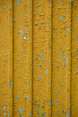 Cracked paint from time.