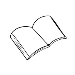 open book vector