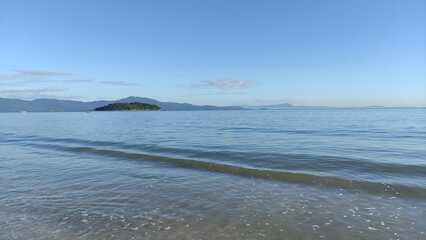 Praia ilha de Florianópolis Santa Catarina Brasil