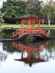 asian red bridge