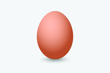 raw eggs in white background illustration design