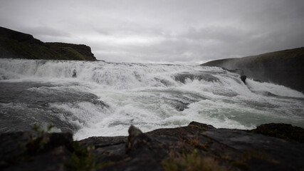 waves on the rocks