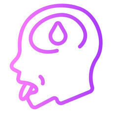 thirst gradient icon