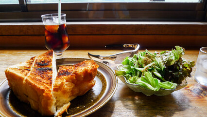 breakfast at the restaurant