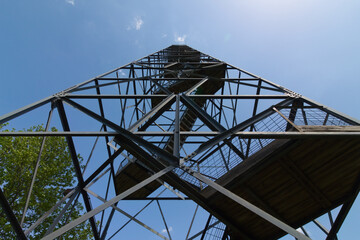 observation tower from the ground