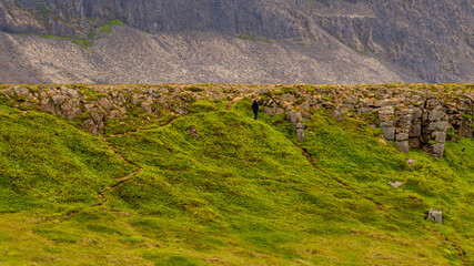 Iceland’s Basalt Columns rock formation