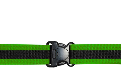 Black side release acculoc buckle plastic clasp quick nylon belt rope lock strap large detailed horizontal