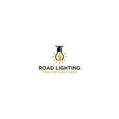Road Lighting Logo Sign Design