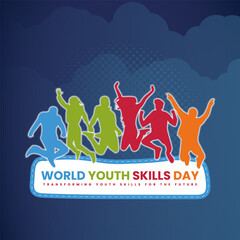 World Youth Skills Day Illustration 