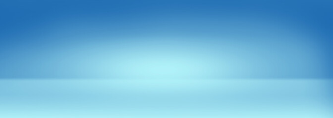 Backdrop empty blue light bright  smooth cement wall room background.blank table studio interiors floor concrete photography.desktop mock up workshop products.blur white food indoor kitchen bar place.