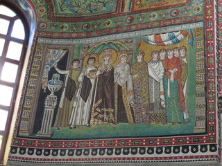 mosaici, Basilica di San Vitale, Ravenna, Italia