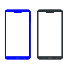 phone with blank screen